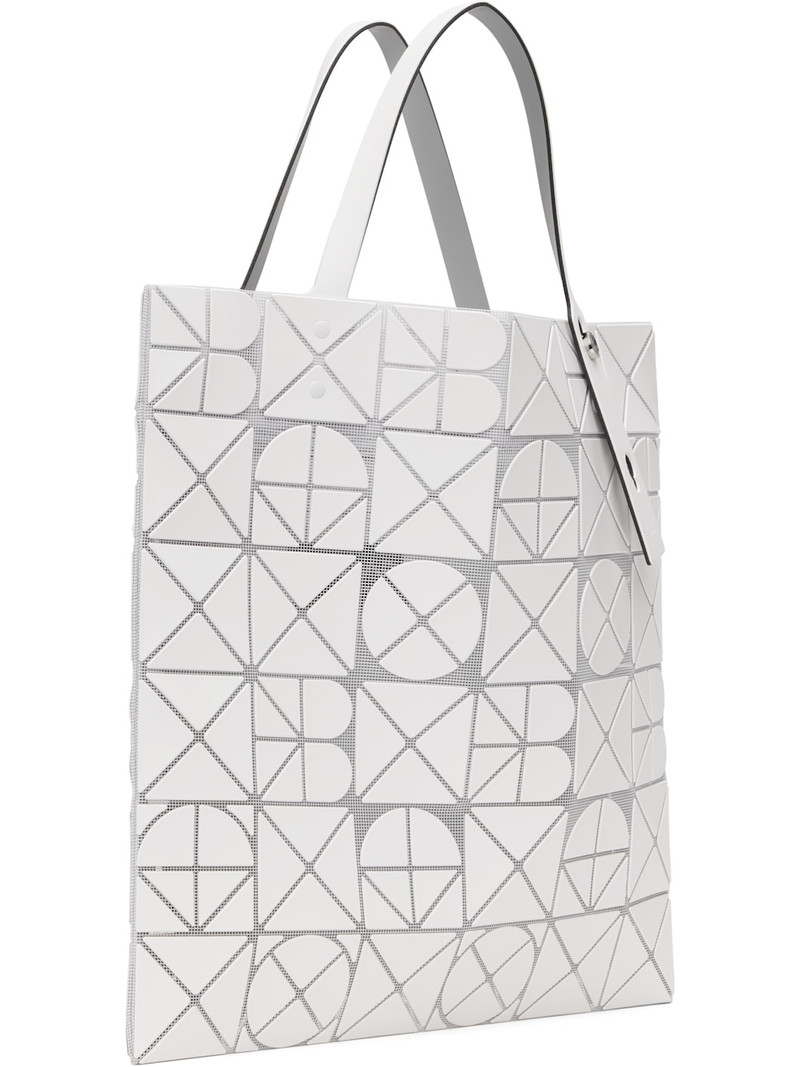 BAO BAO ISSEY MIYAKE White Font Tote outlook