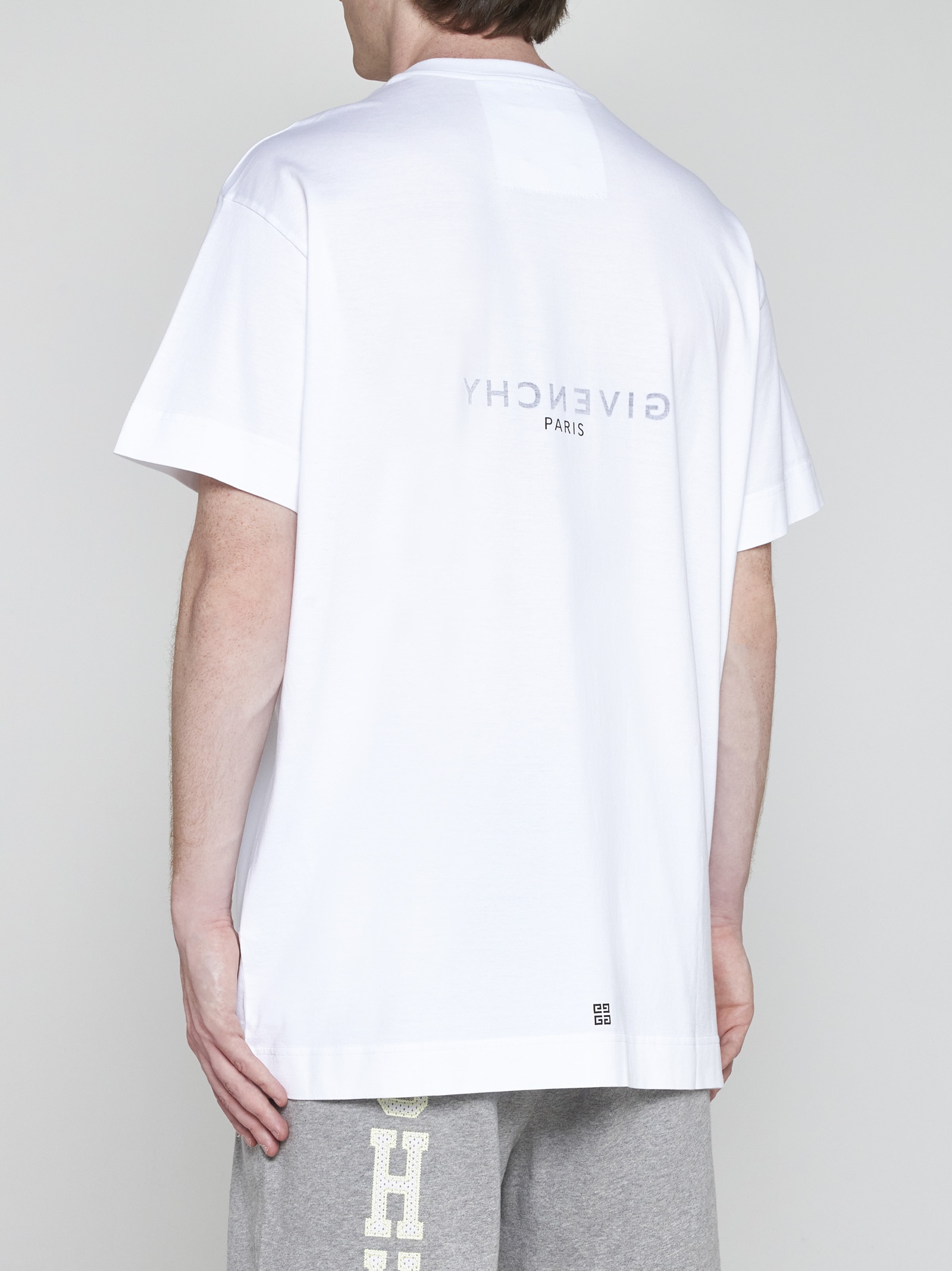 Logo cotton oversized t-shirt - 3