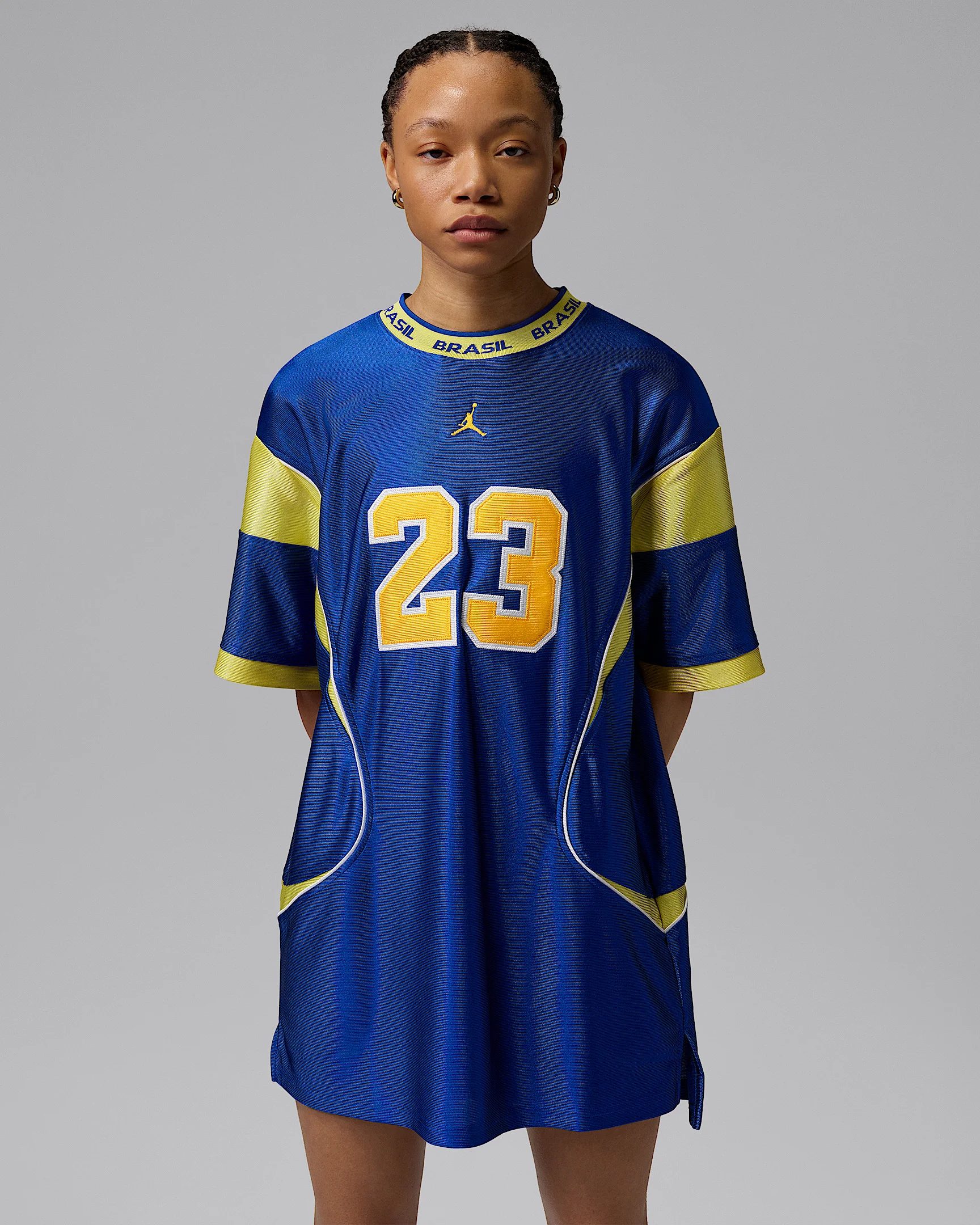 Jordan Brooklyn Women's Brazil Jersey Dress - 1