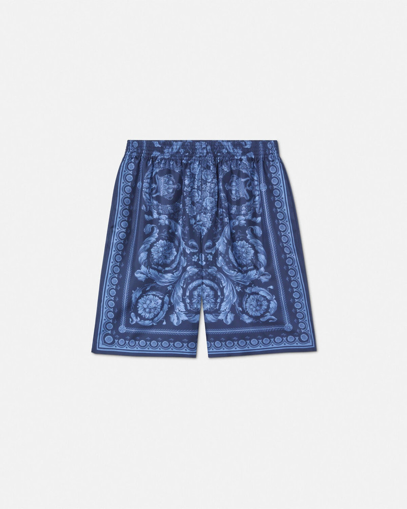 Barocco Silk Shorts 1