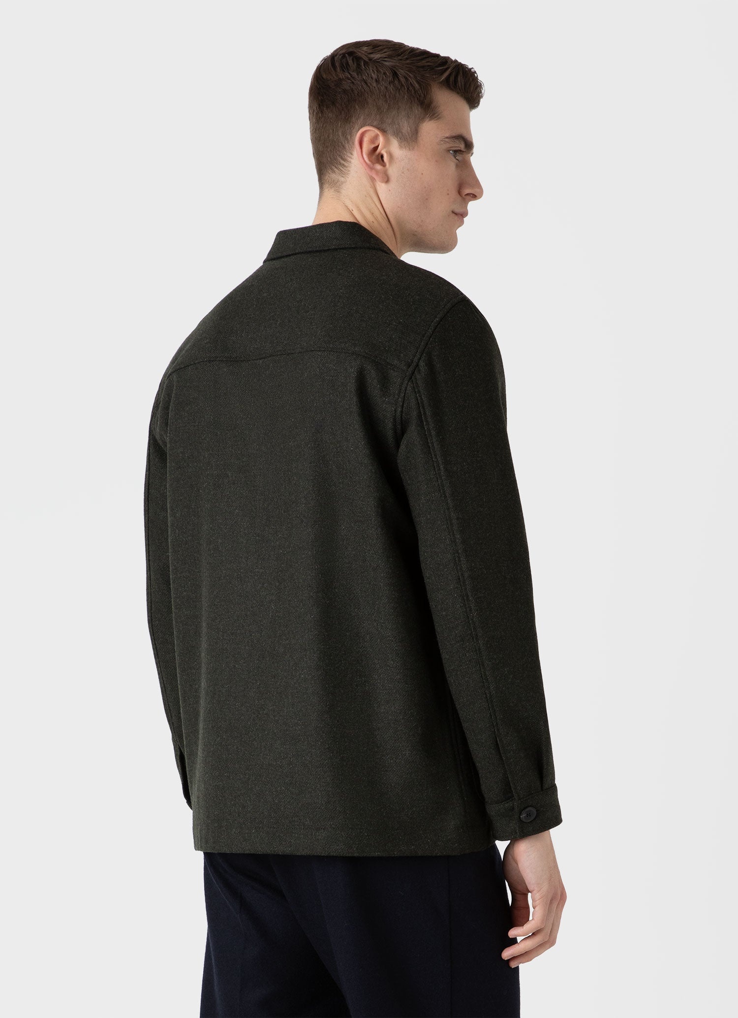Wool Twin Pocket Jacket - 5
