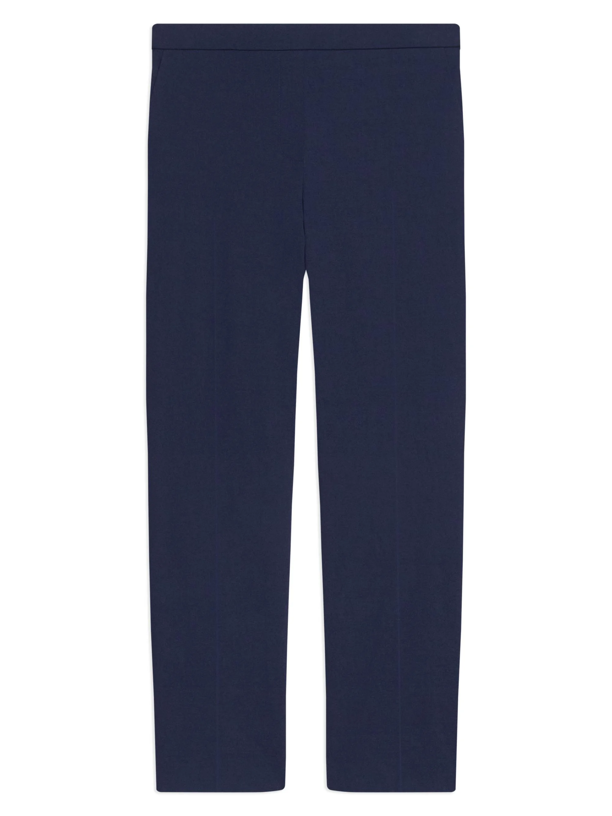 Women's Treeca Linen Pull-On Crop Pants - Midnight Navy - 1