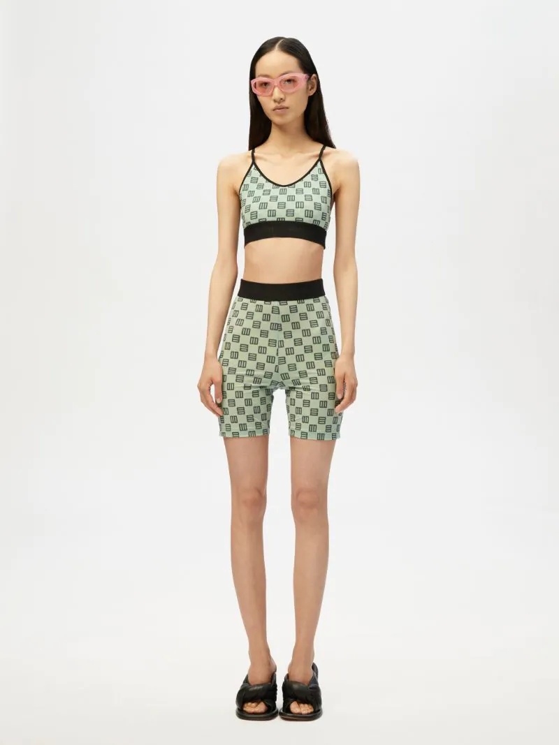MONOGRAM BRA TOP - 2