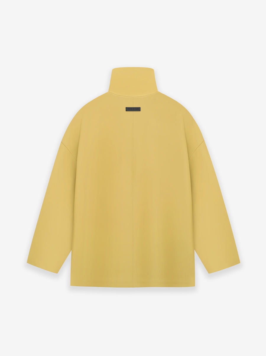 Rubberized High Neck Jacket - 2