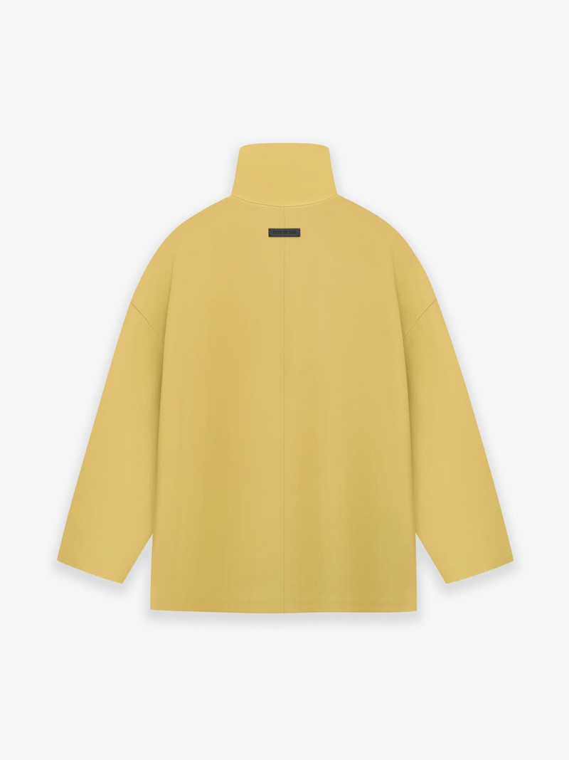 Rubberized High Neck Jacket 2