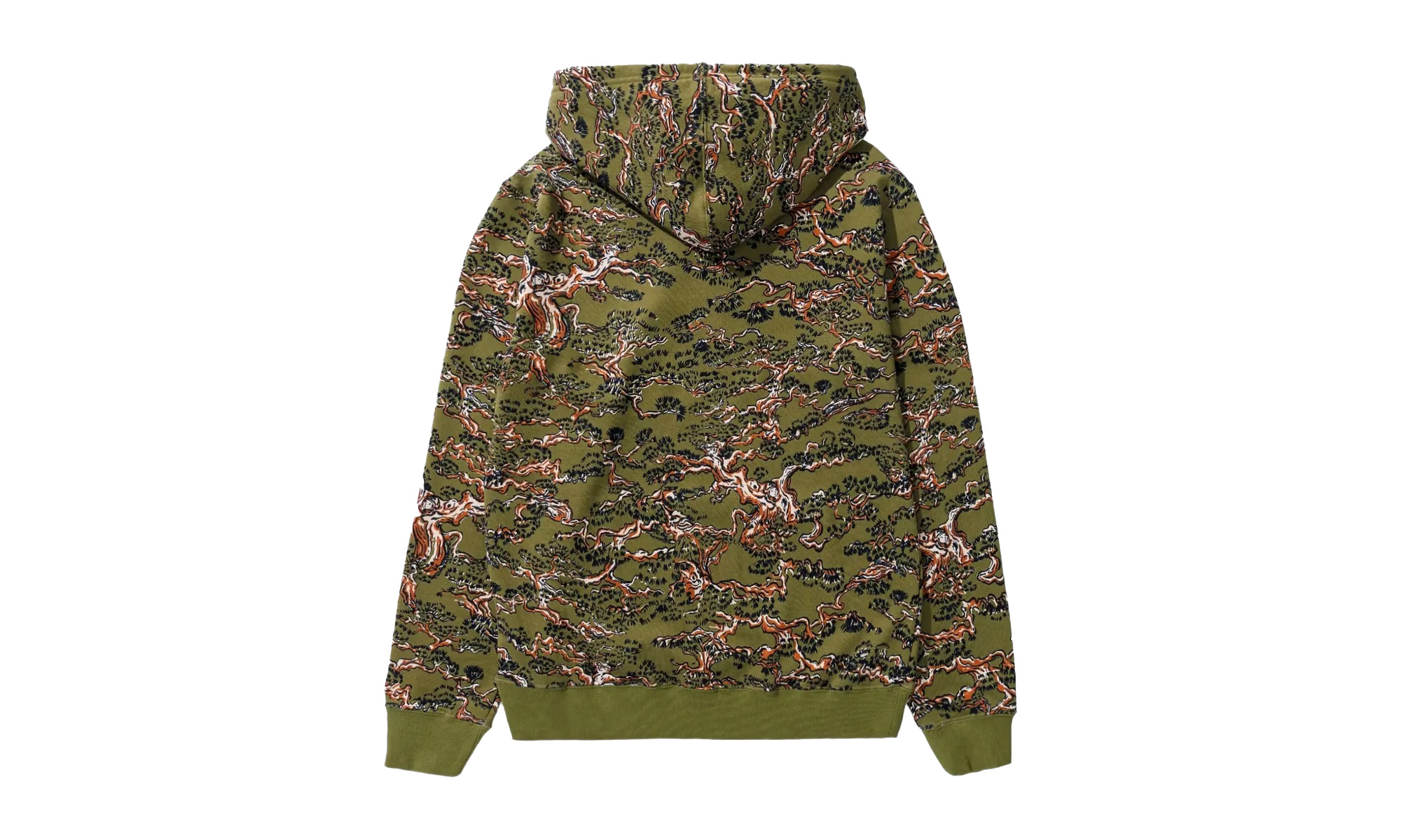 Camo Arch Hoodie "Olive Drab" - 2