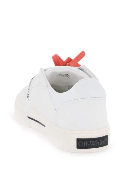 Off-White LOW CANVAS VULCANIZED SNEAKERS IN outlook