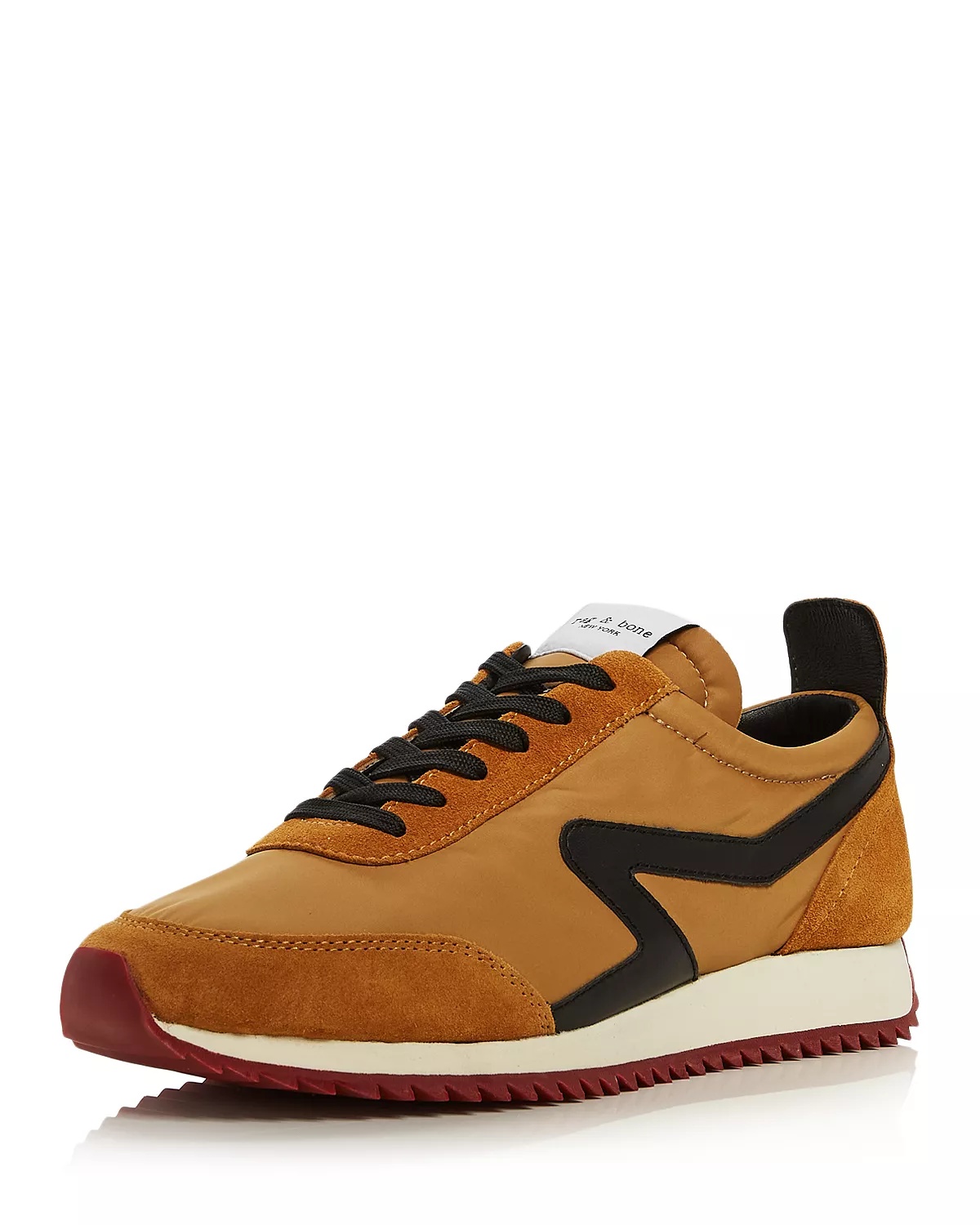 Women's Retro Runner Lace Up Sneakers - 1