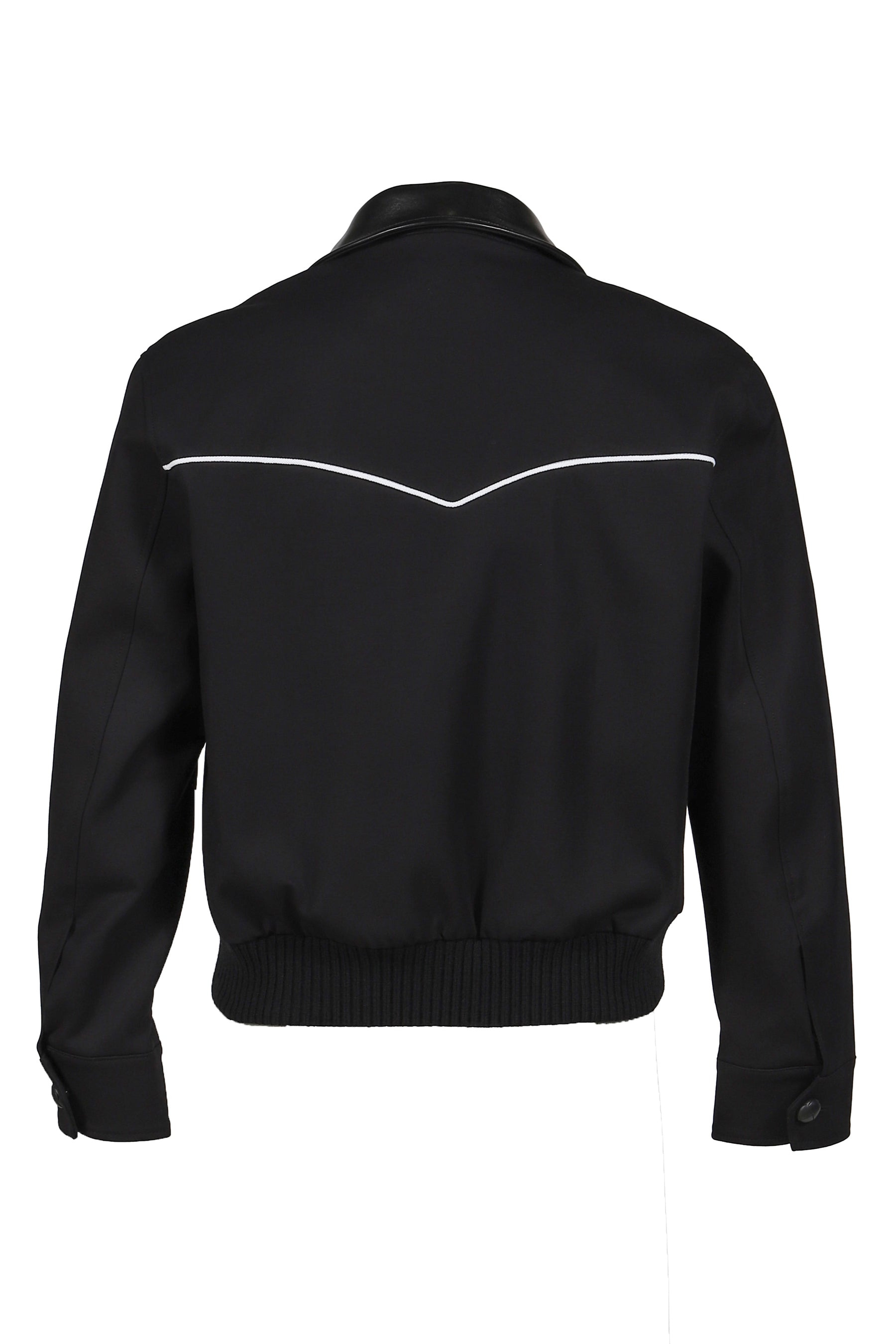 WESTERN HARRINGTON JACKET / BLK - 2