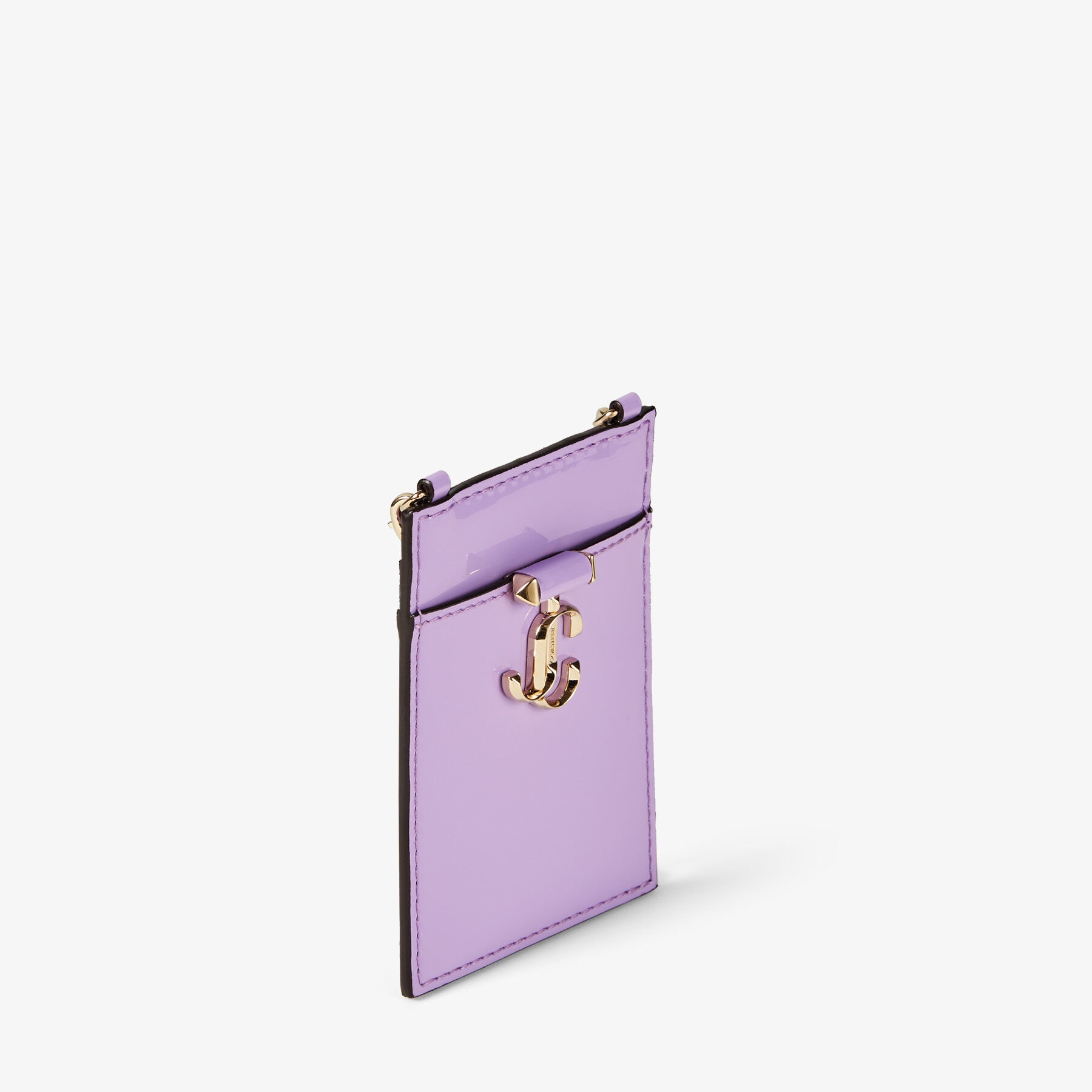 Card Holder w/Chain
Wisteria Patent Leather Card Holder with Chain - 3