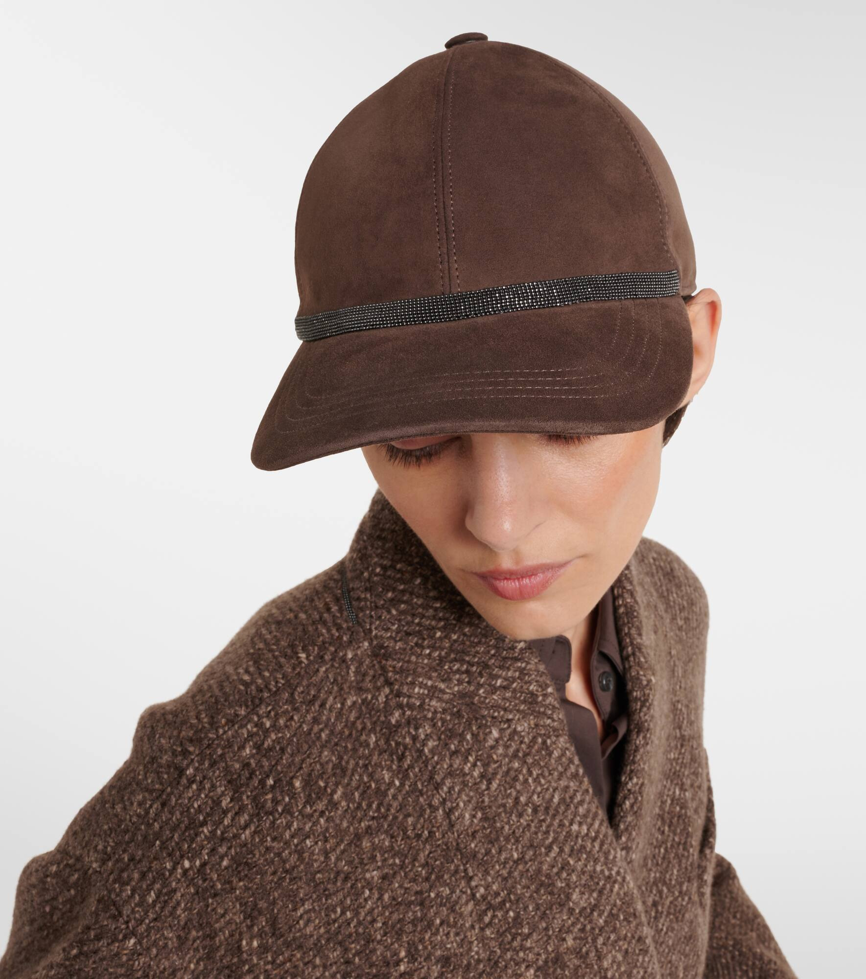 Monili suede baseball cap - 2