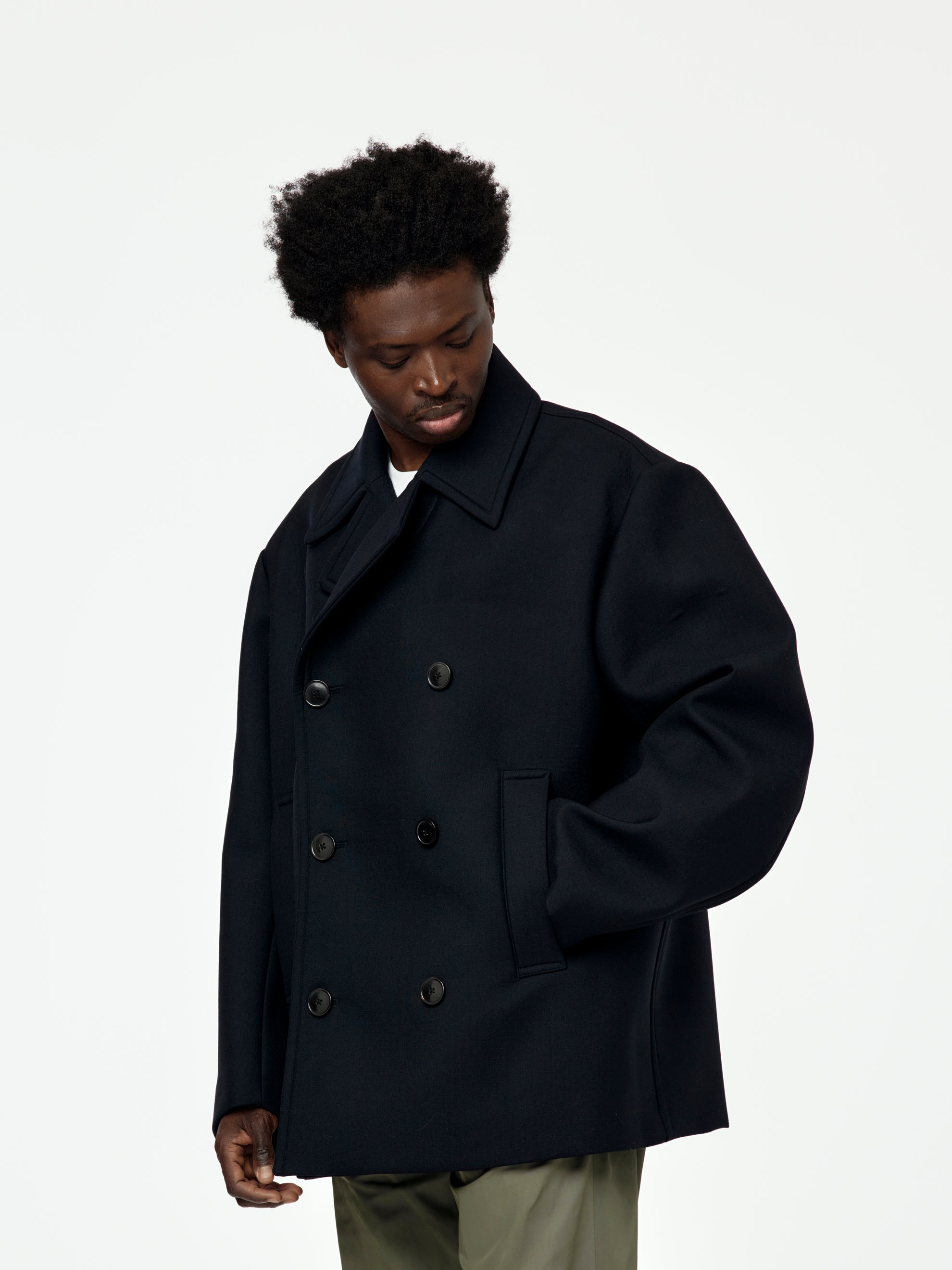 RAVE COAT (NAVY) - 2