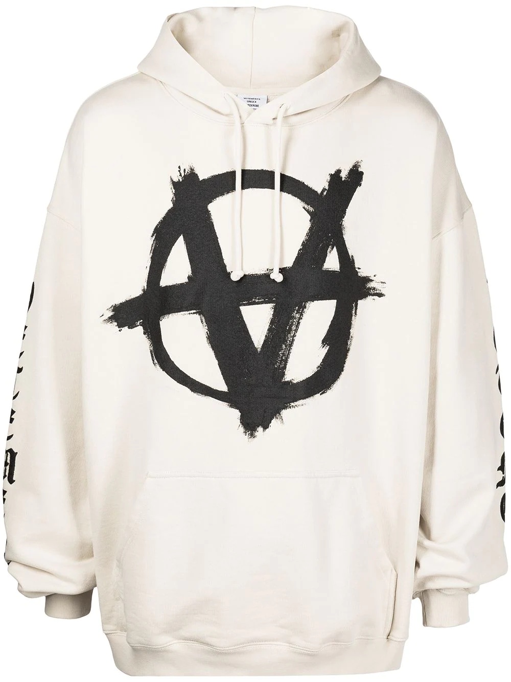 Double-Anarchy logo hoodie - 1