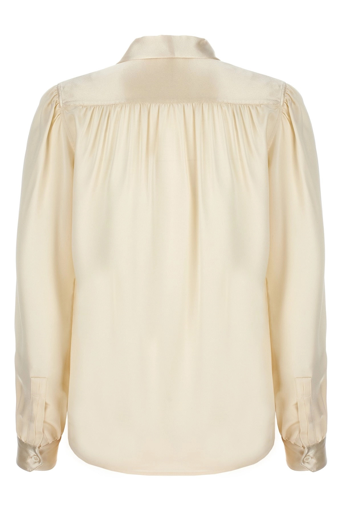 Lavalliere silk shirt - 3