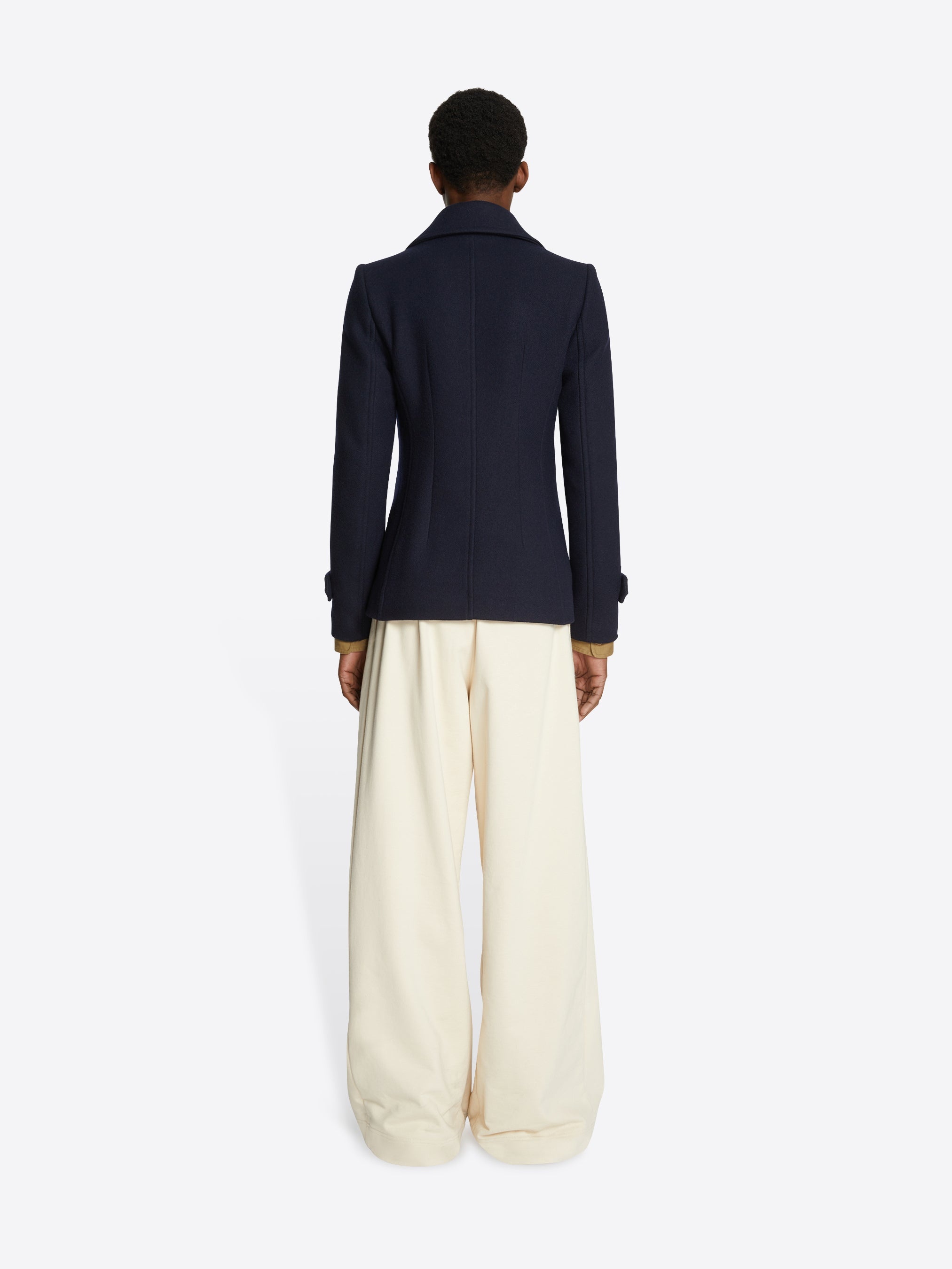 WOOL PEACOAT - 4