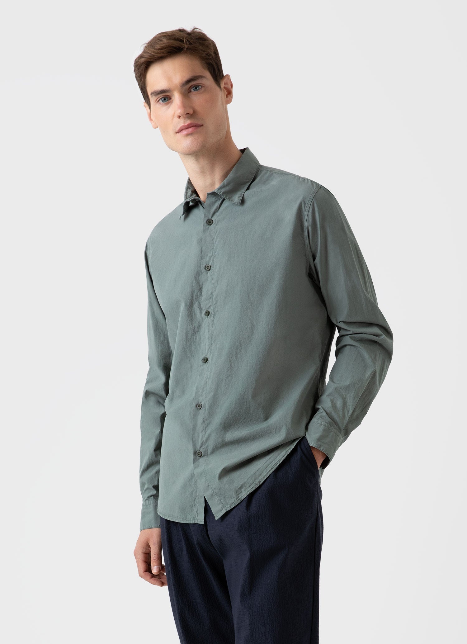 Lightweight Poplin Shirt - 2