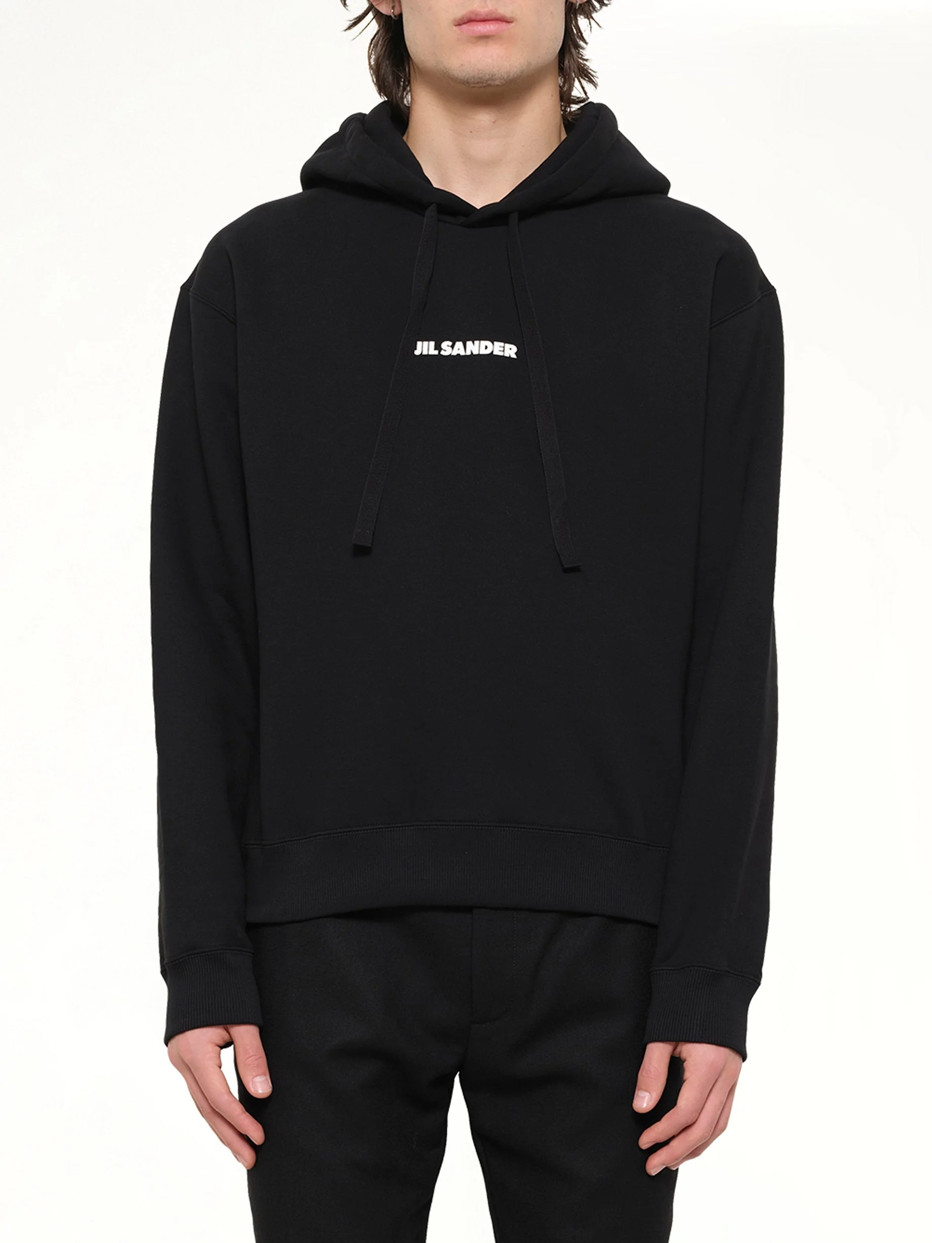 Logo Hoodie 148 in Black - 1