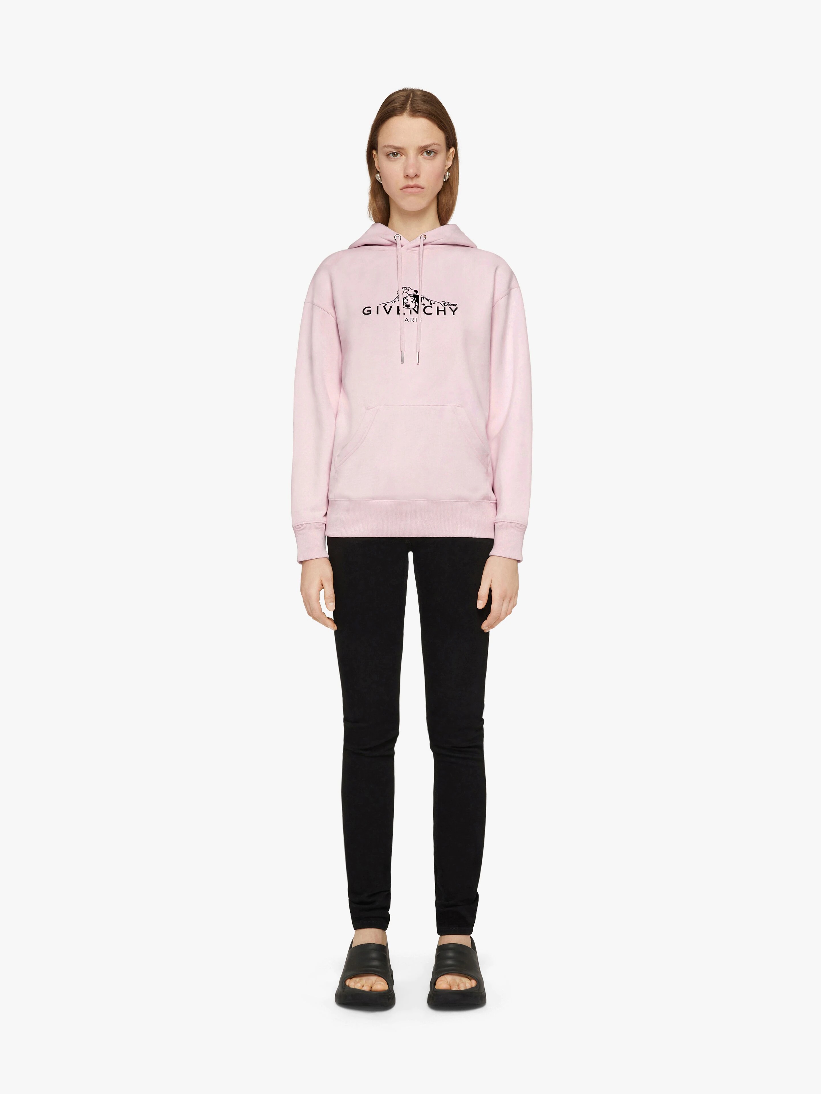 101 DALMATIANS HOODIE IN EMBROIDERED FELPA - 2
