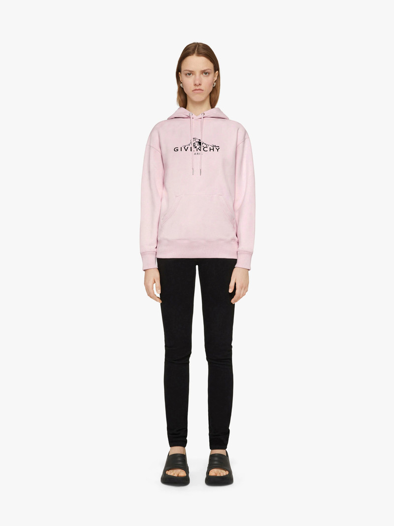 Givenchy 101 DALMATIANS HOODIE IN EMBROIDERED FELPA outlook