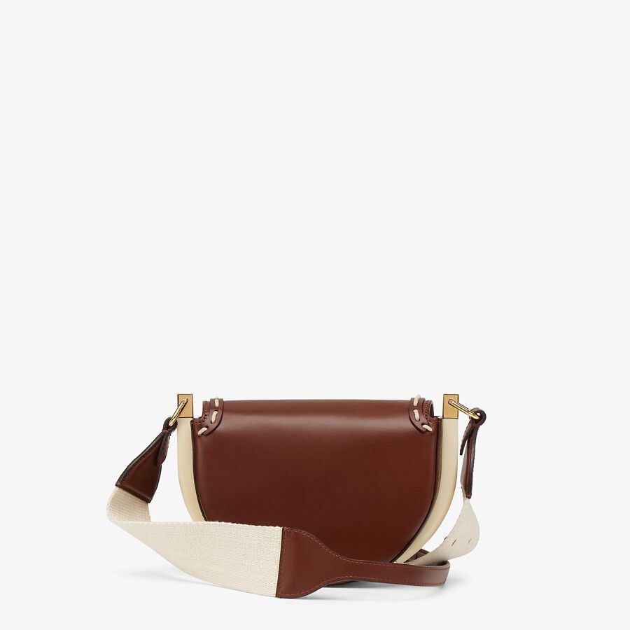 Brown leather bag - 3