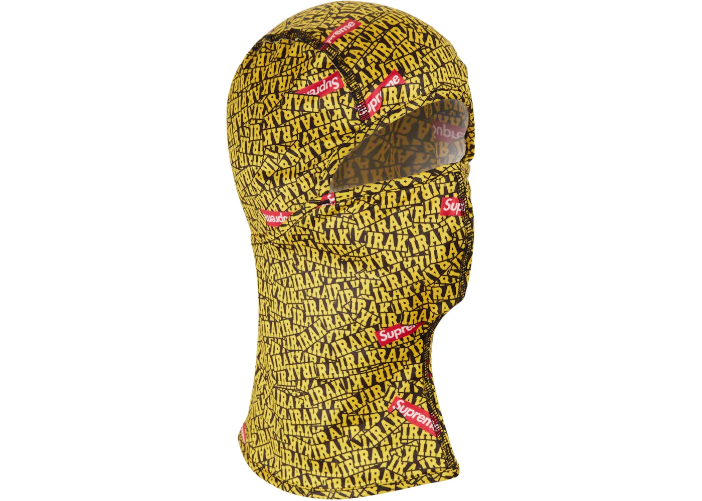 Supreme IRAK Lightweight Balaclava Yellow - 1