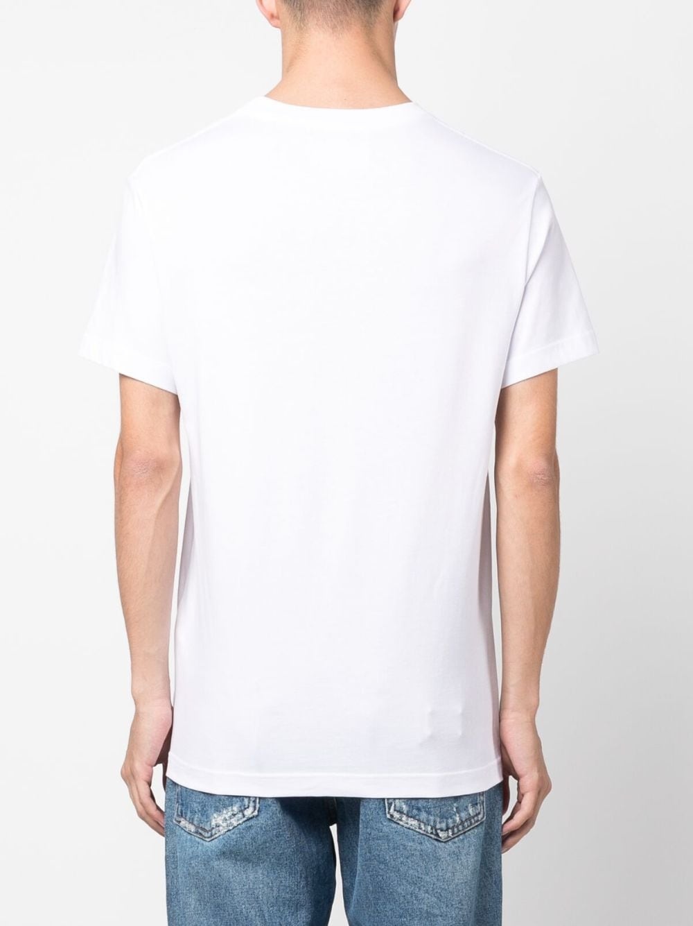logo-print cotton T-shirt - 4
