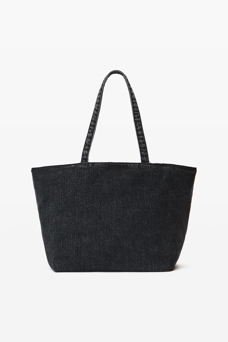 Punch Tote in Cotton Denim 5