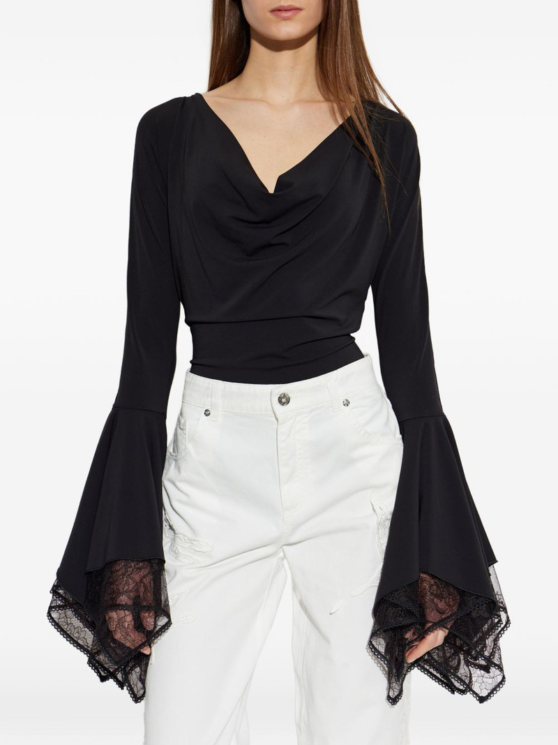 lace-trimmed bell-sleeve bodysuit 3