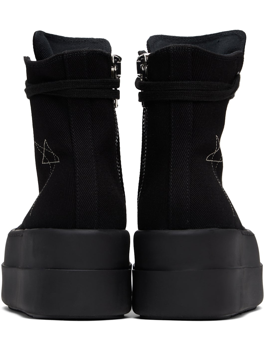 Black Hollywood Double Bumper Sneaks Sneakers - 2