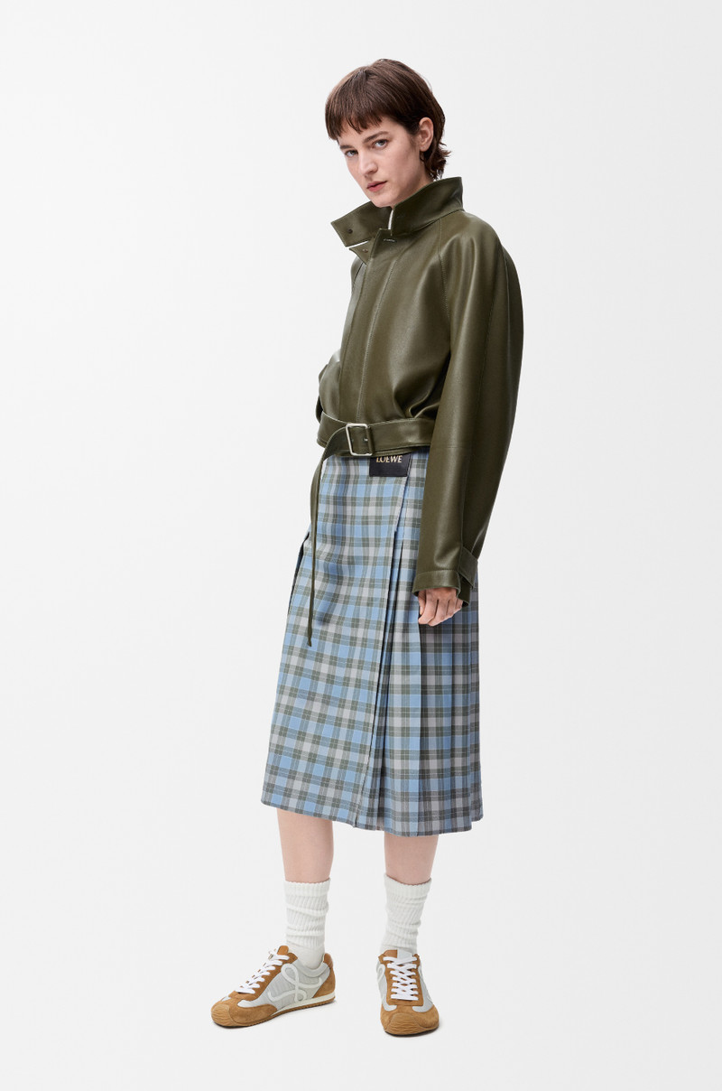 Loewe Pleated skirt in wool blend outlook