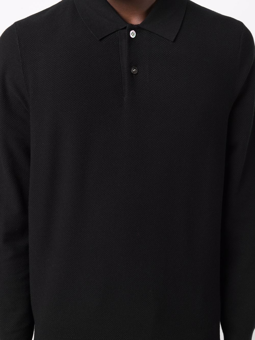 long-sleeve polo shirt - 5