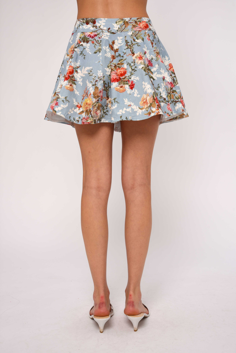 Lainy Denim Mini Skirt 5