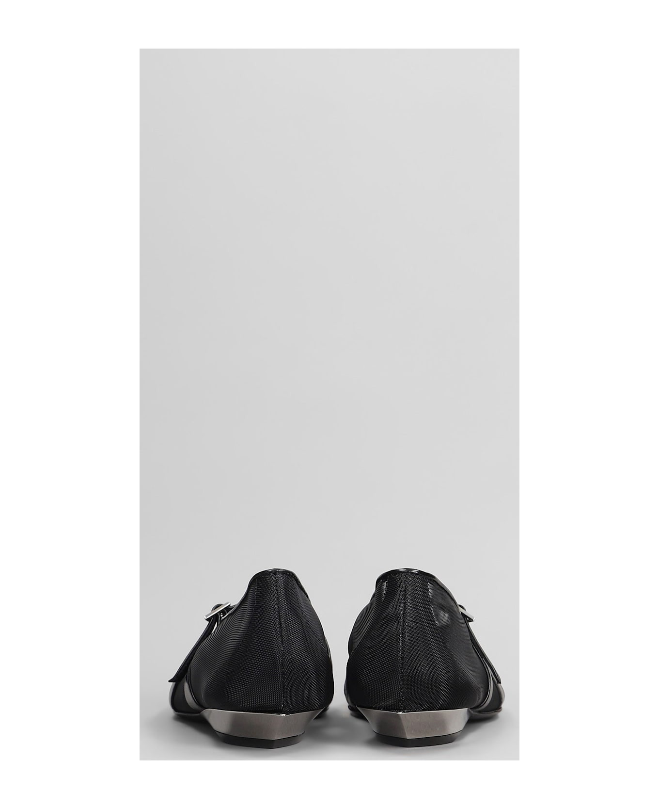 Ballet Flats In Black Polyamide - 4
