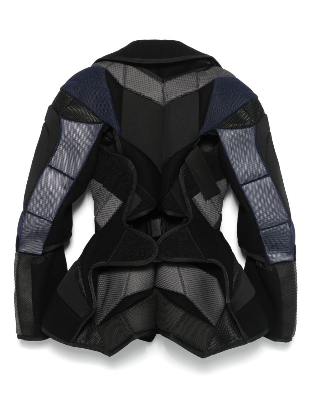 panelled padded jacket - 2