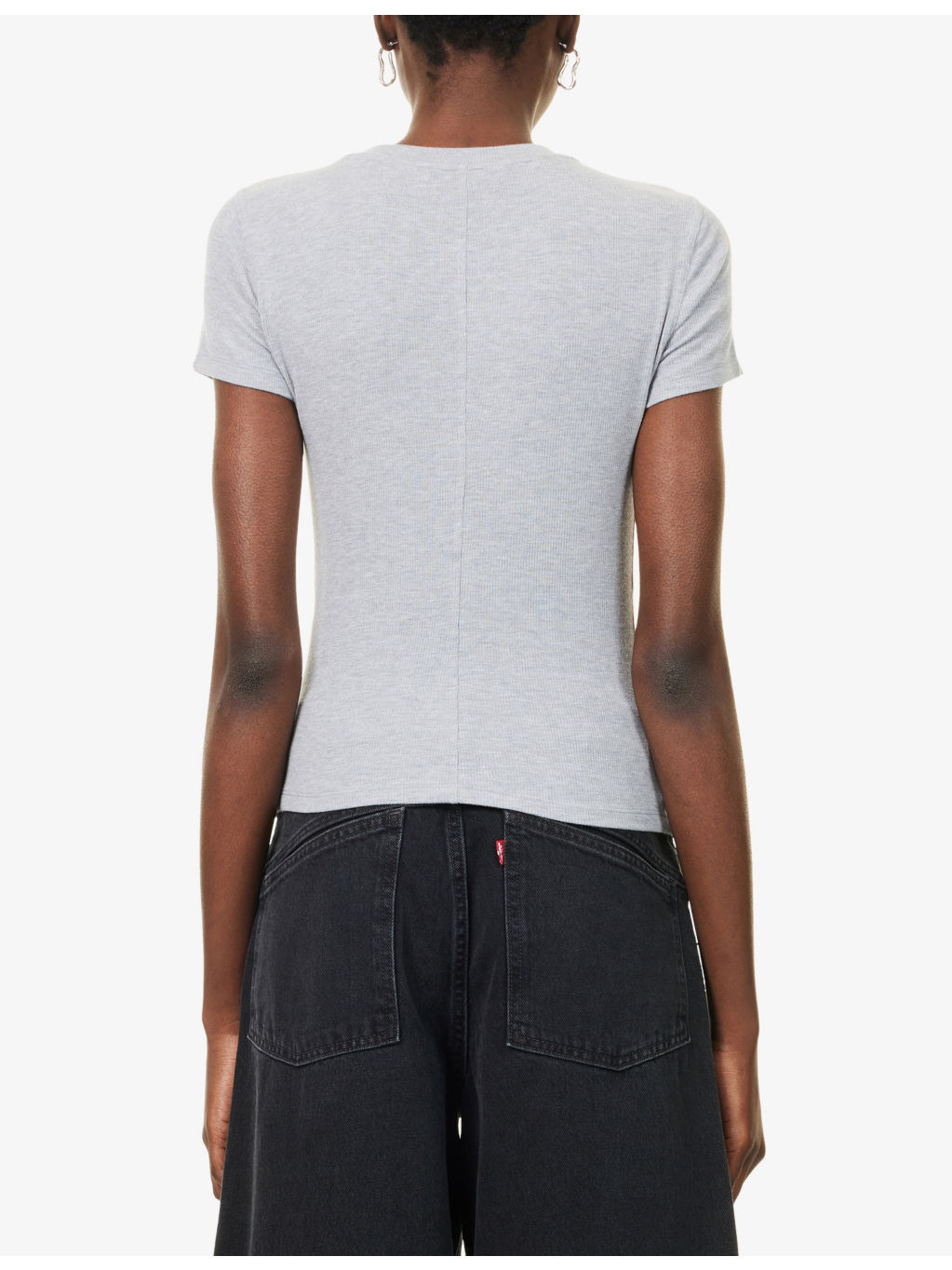 The Rib Baby Tee Modal-Jersey Top - 4