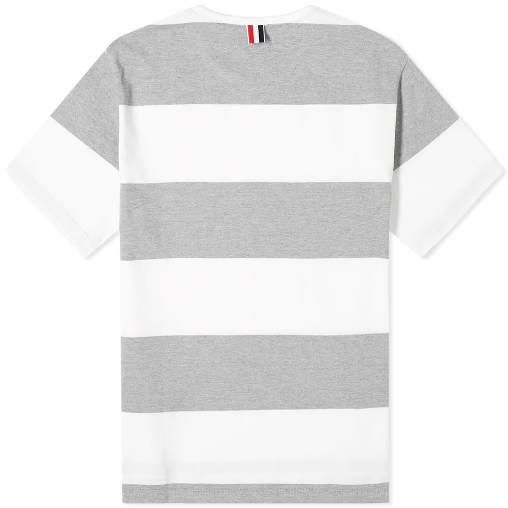 Thom Browne Bold Stripe Four Bar Tee - 2