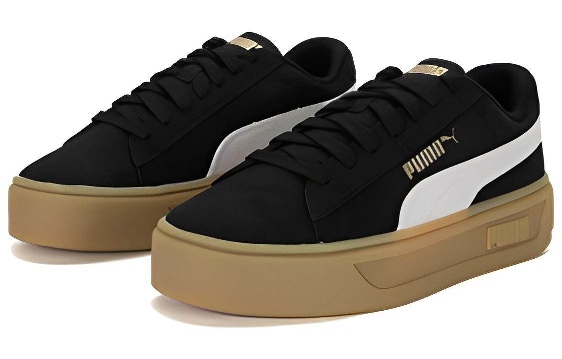 (WMNS) PUMA Smash Platform v3 SD 'Black' 391942-02 - 3