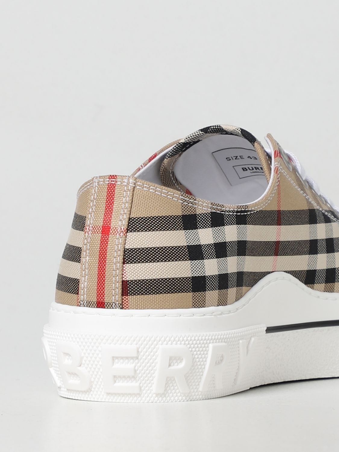 Burberry Vintage Check sneakers in canvas - 3