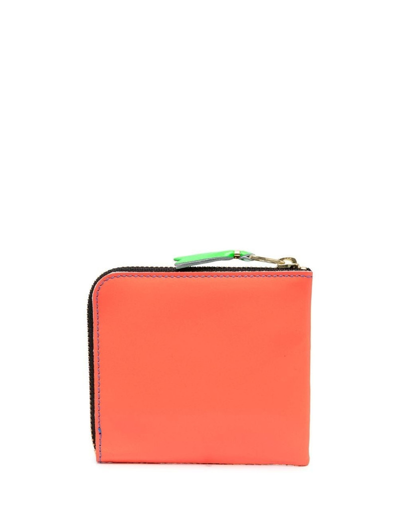 Comme Des Garçons colour-block wallet outlook