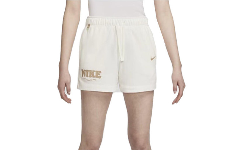 Nike (WMNS) Nike Sportswear Club Fleece Shorts (Asia Sizing) 'Beige' HF6177-133 outlook