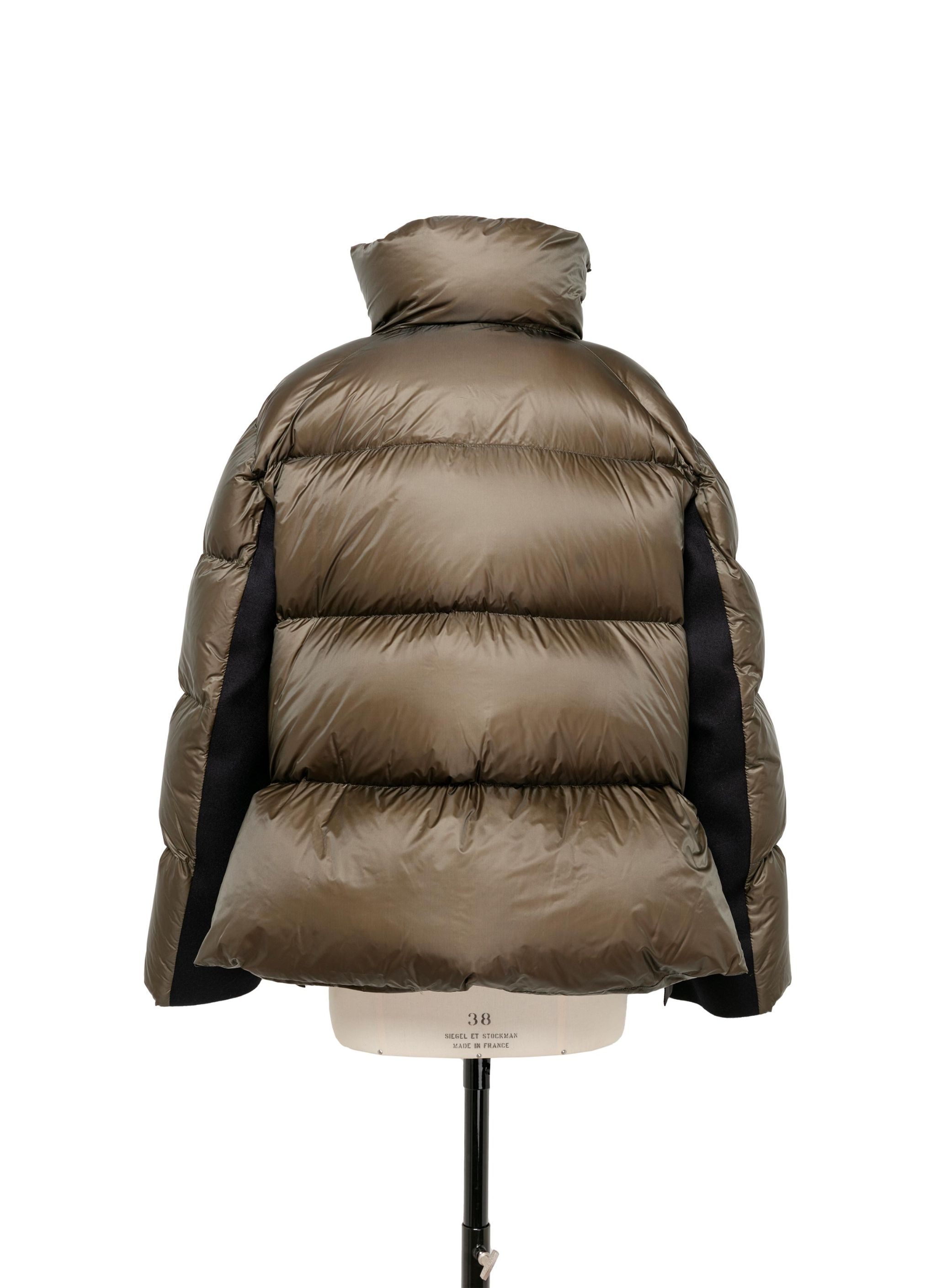 Wool Melton x Padded Jacket - 3