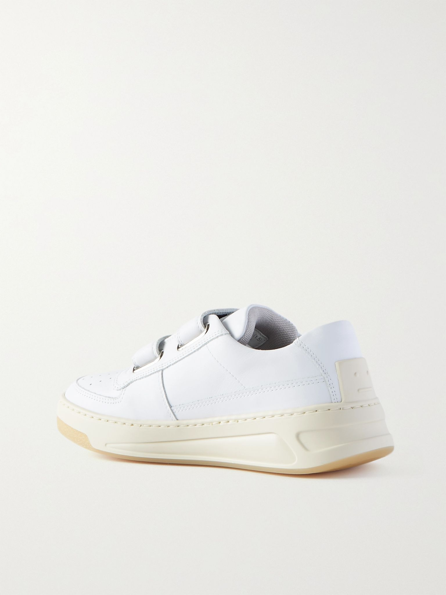 Leather sneakers White - 3