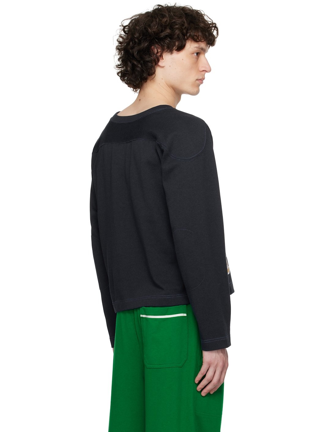 Navy Rec Pullover Sweatshirt - 3