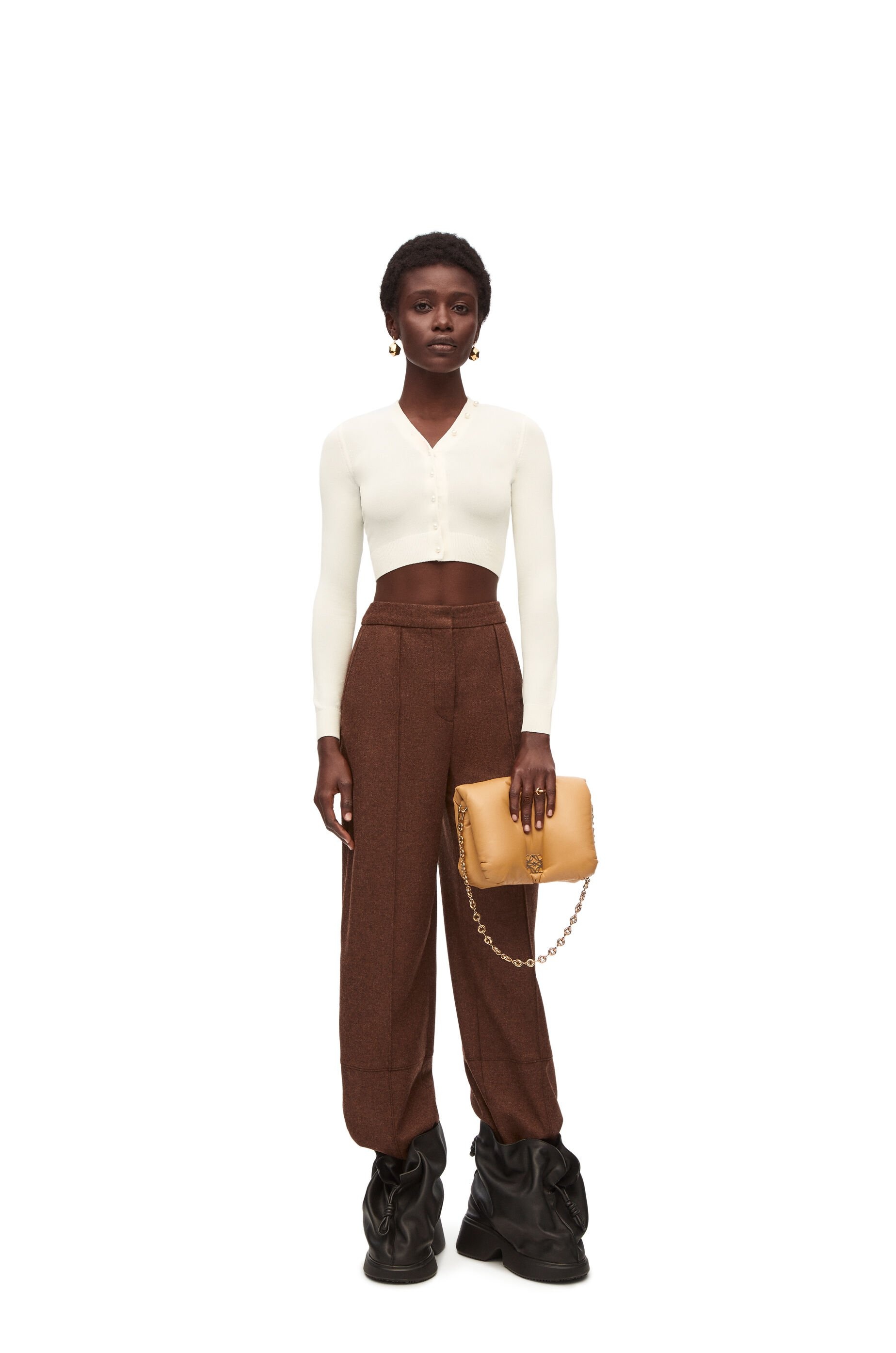 Balloon trousers in wool - 2