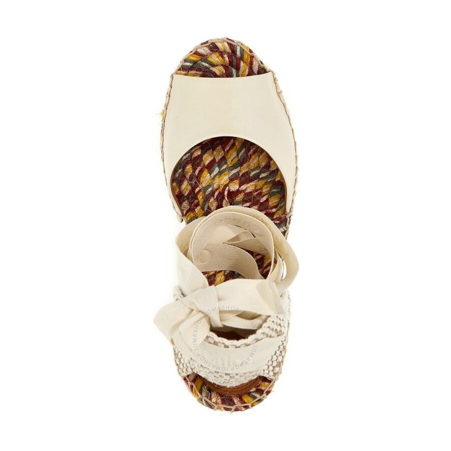 Chloe Piia Ankle-Wrap Wedge Sandals - 3