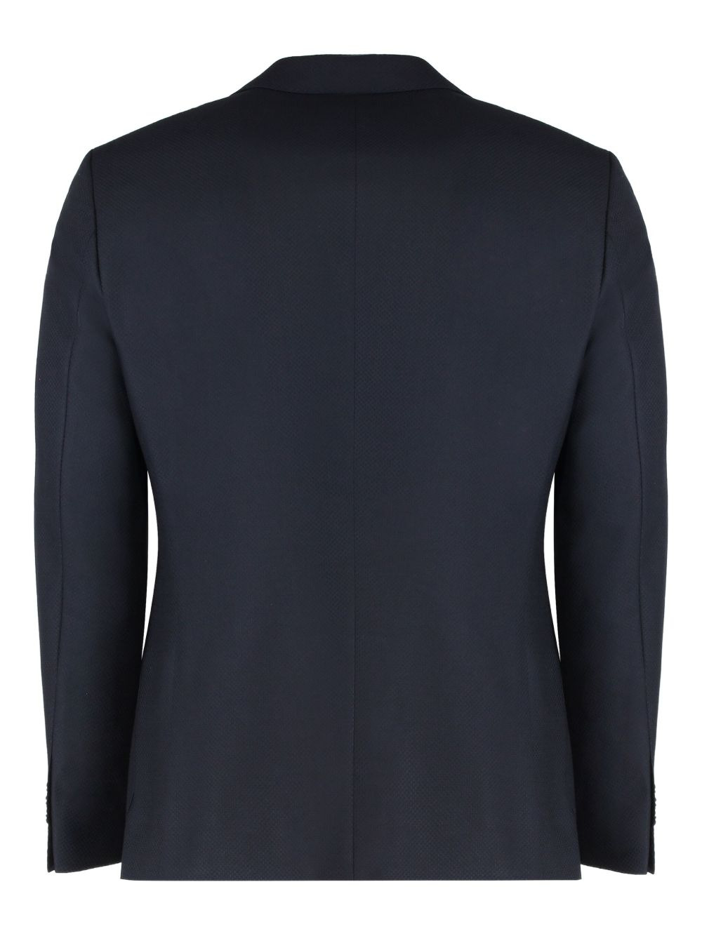 single-breasted notched-lapel jacket - 2