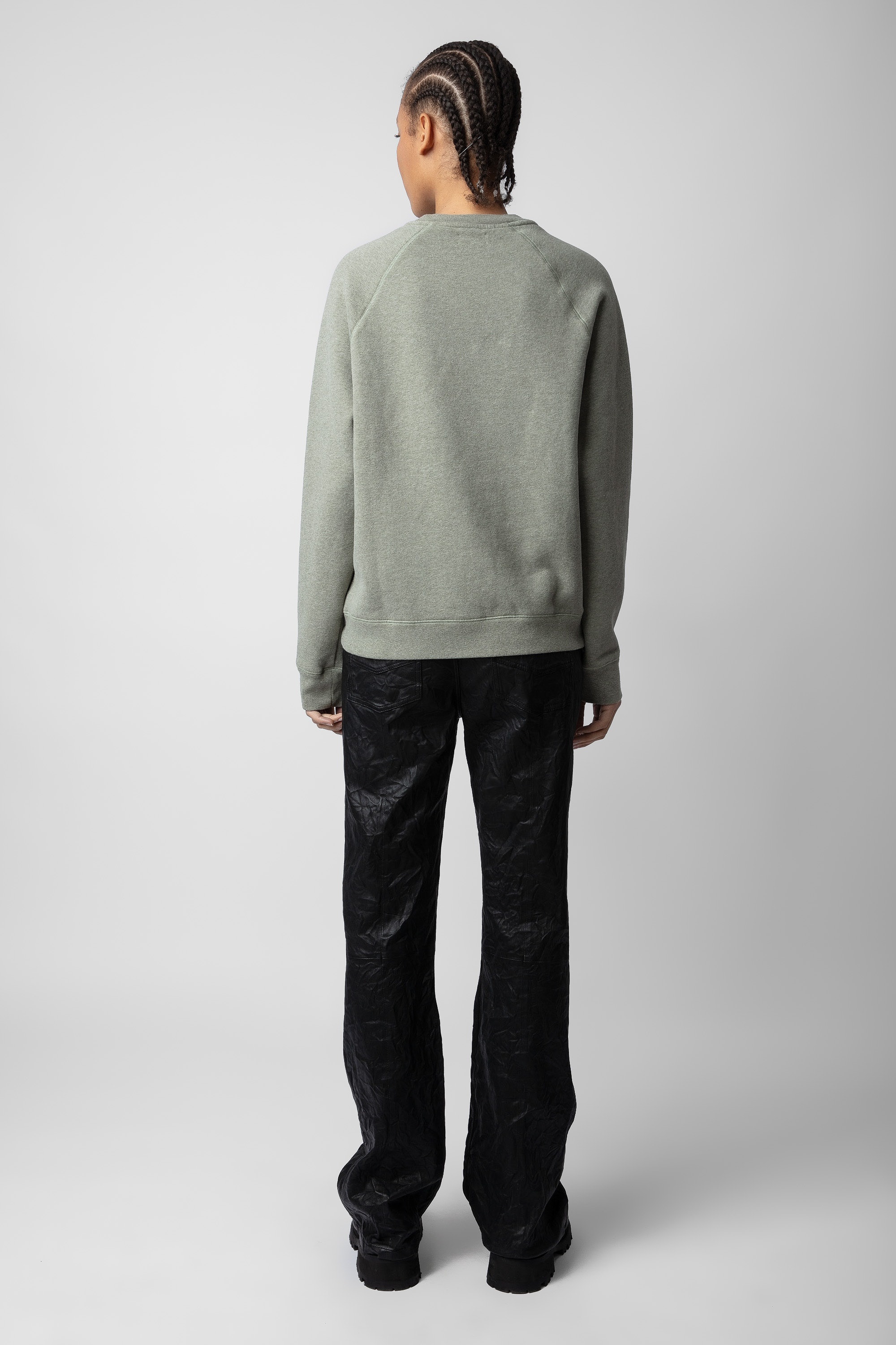 Upper Blason Flowers Sweatshirt - 5