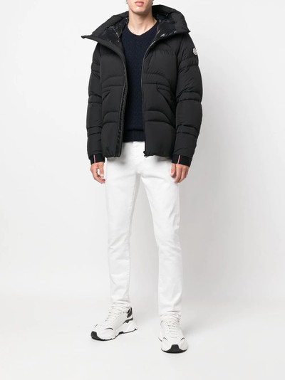 Moncler Misoke padded-design hooded jacket outlook