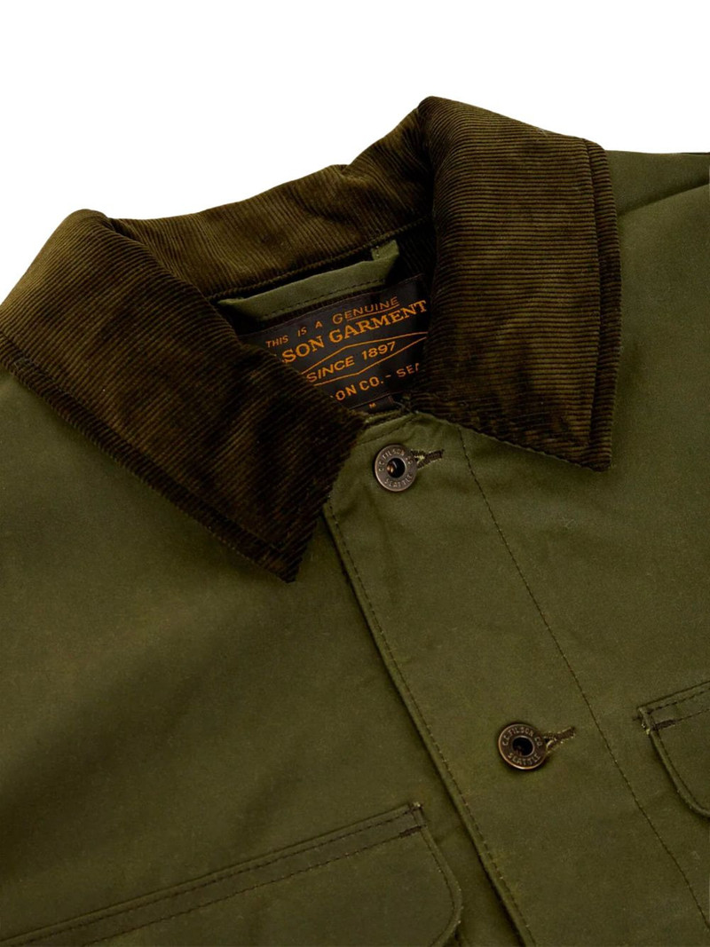 Journeyman pocketed corduroy-collar jacket 4