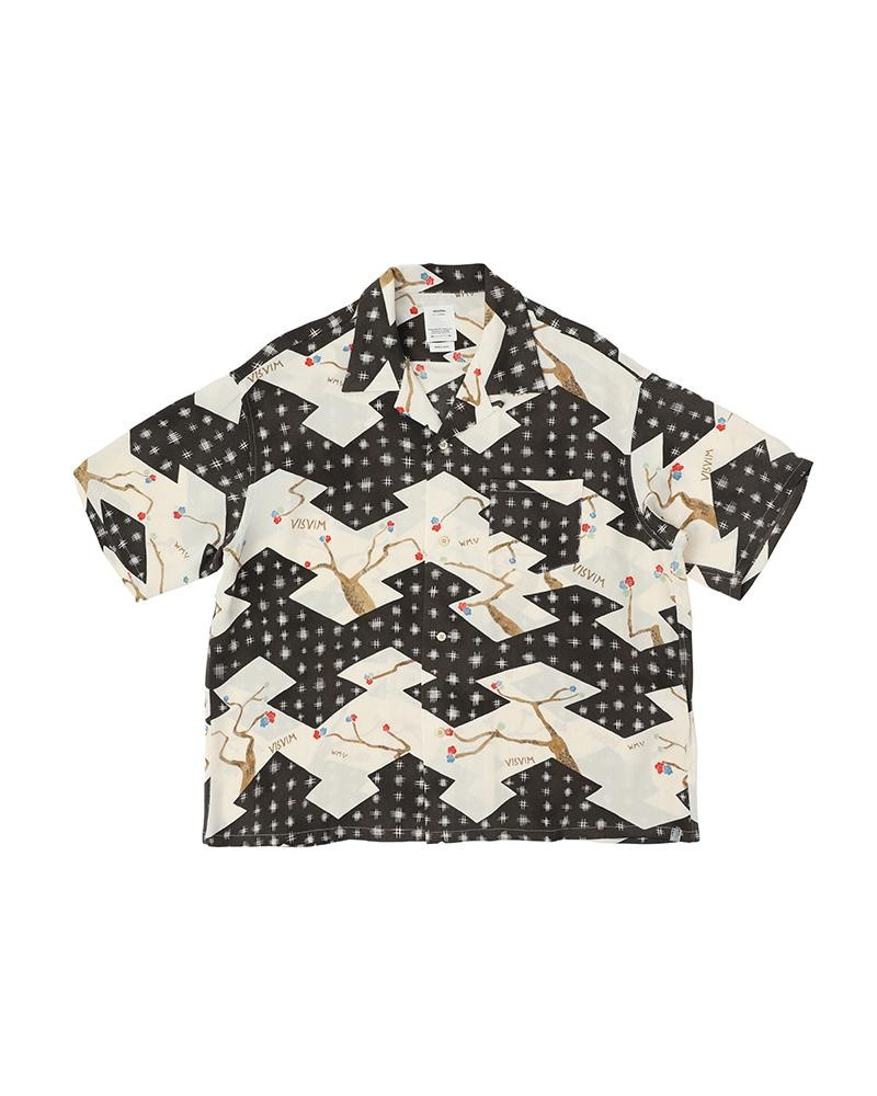 CROSBY SHIRT S/S (SILK) BLACK - 1